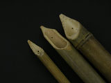 Set of 3 Calame Bamboo Reed Pens