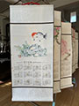 Blank Silk Scroll with 2025 Calendar – Pre-Order/Backorder