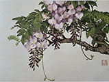 Wisteria Boneless Style Gongbi Painting Class with Victoria 0311